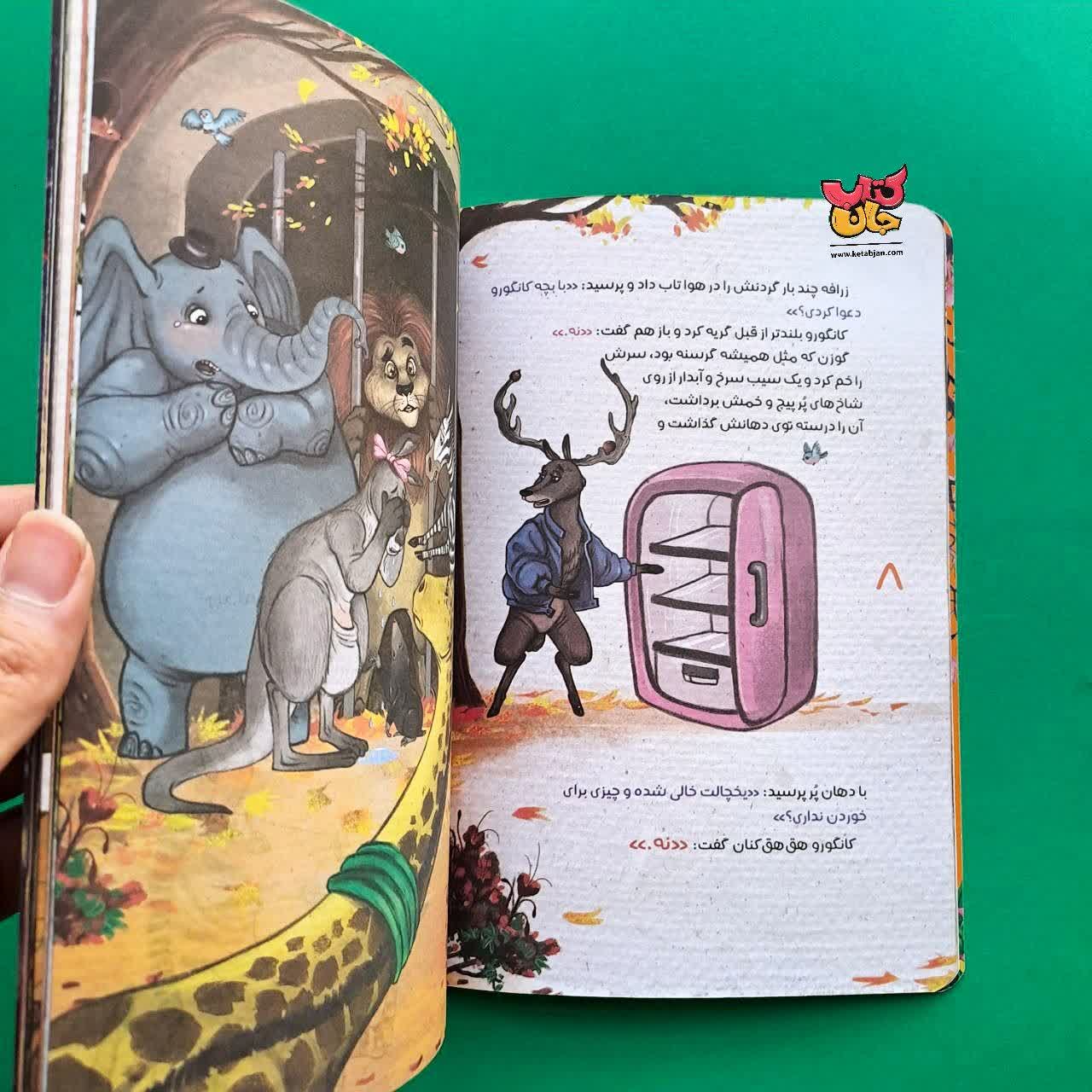 کتاب کانگورویی که روز تولدش گم شد از مجموعه انجمن مخفی حیوانات 2