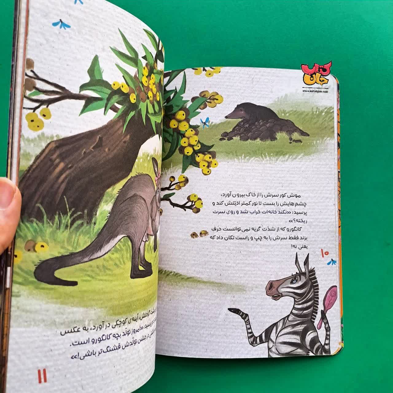 کتاب کانگورویی که روز تولدش گم شد از مجموعه انجمن مخفی حیوانات 2