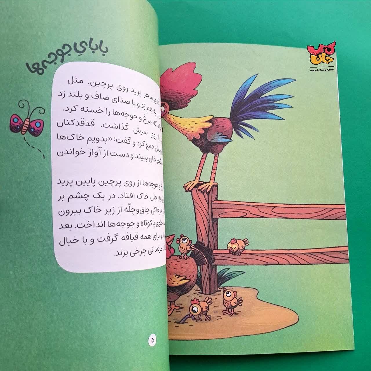 کتاب گنج خروس جنگجو از مجموعه کودک امروز 