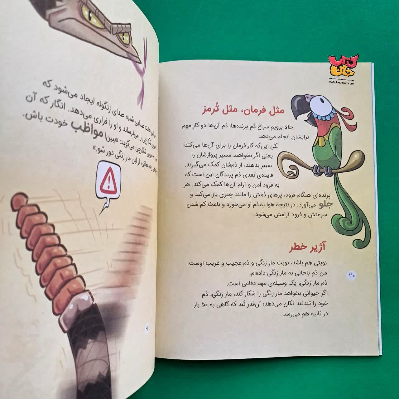کتاب چرا به ما دم ندادی ؟