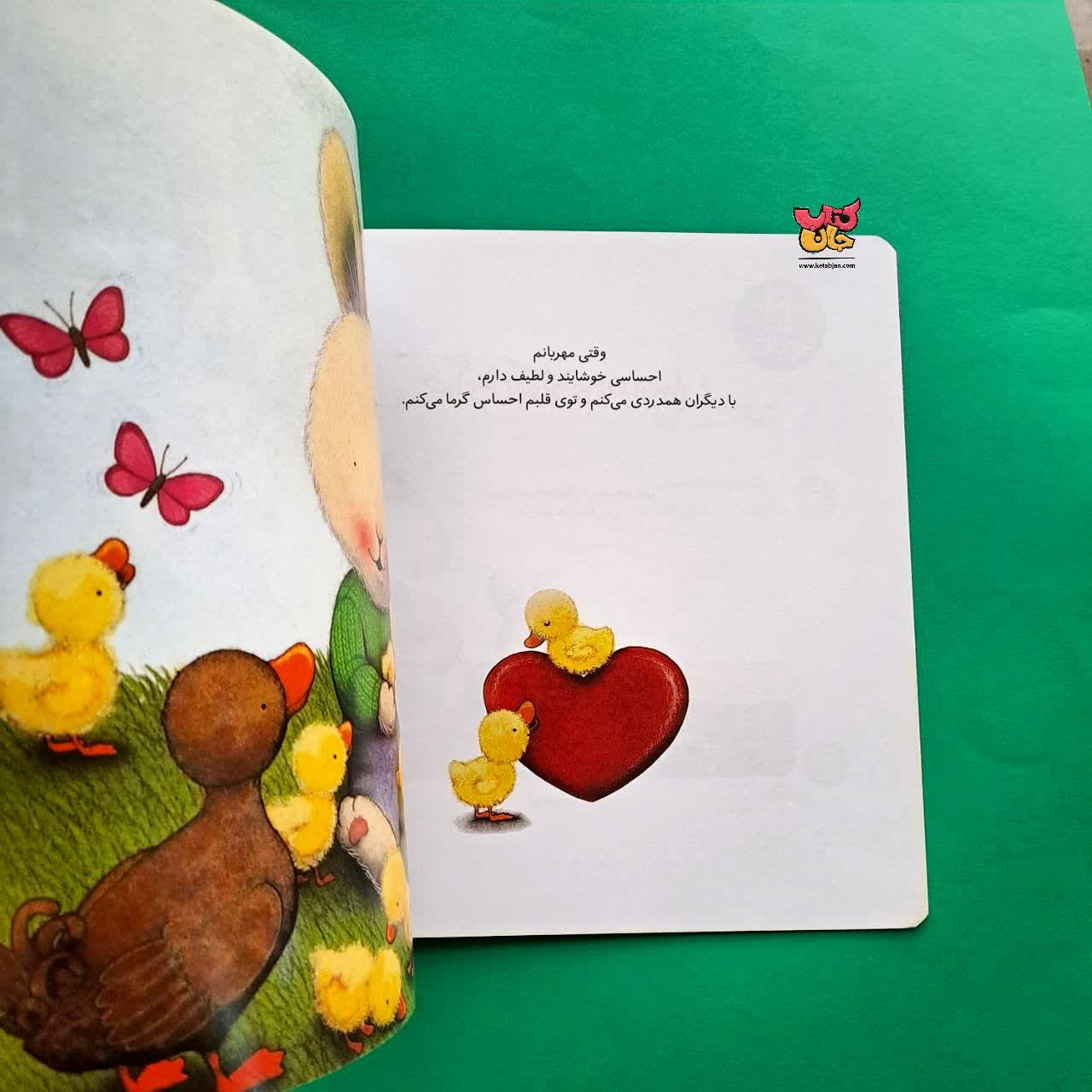 کتاب خرگوش کوچولوی مهربان از مجموعه احساس  های خرگوشی 
