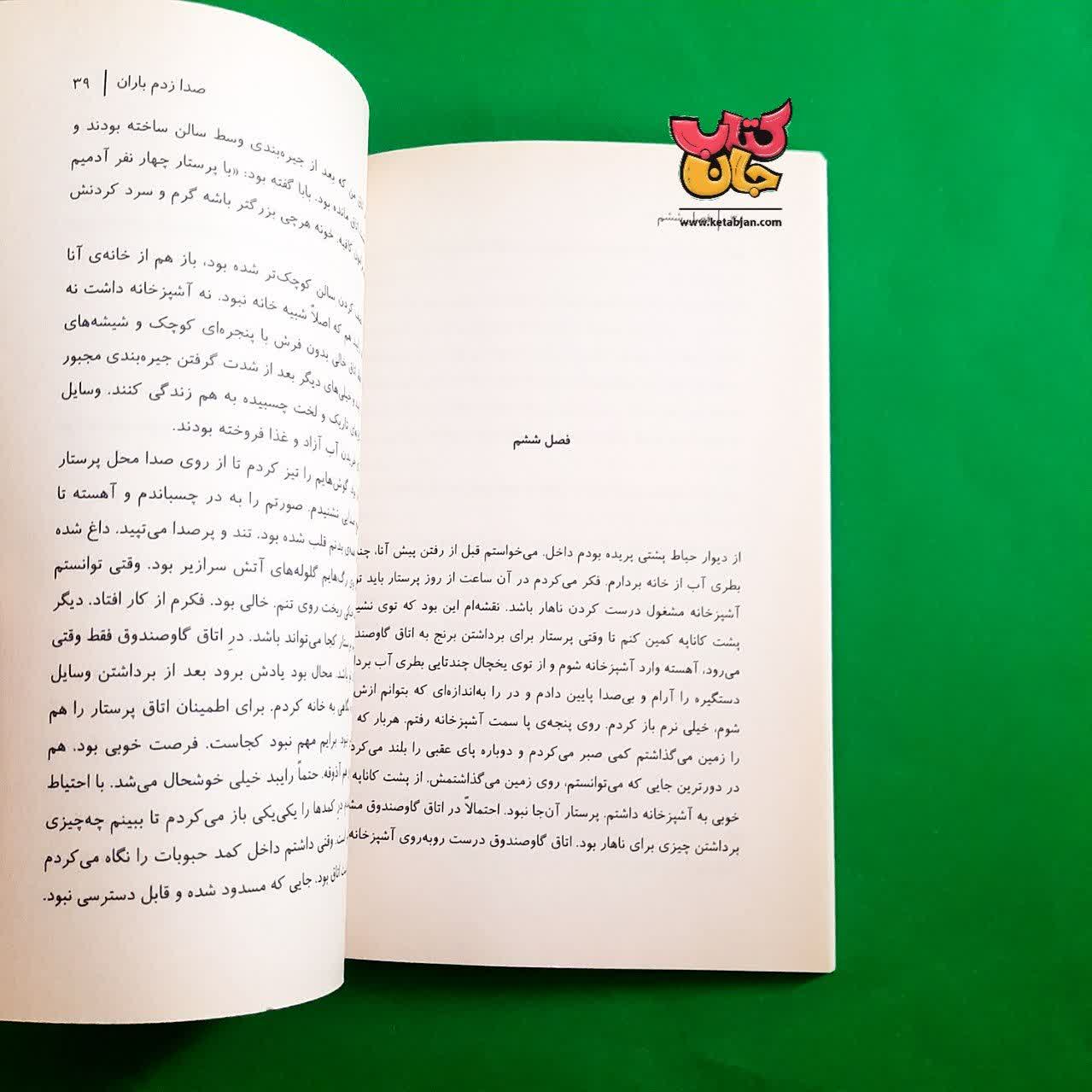 کتاب صدا زدم باران 