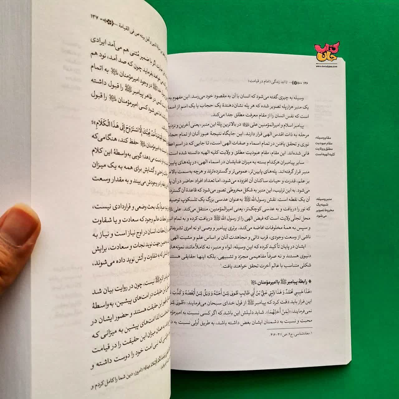 کتاب امام در قیامت از مجموعه  تا ابد زندگی 12