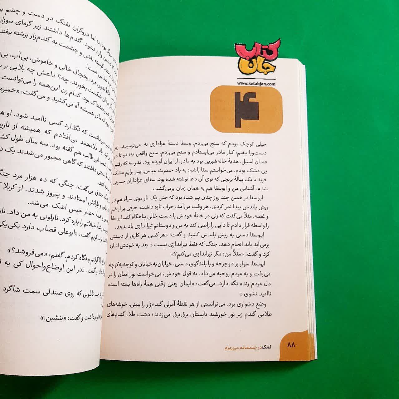 کتاب نمک در چشمانم 