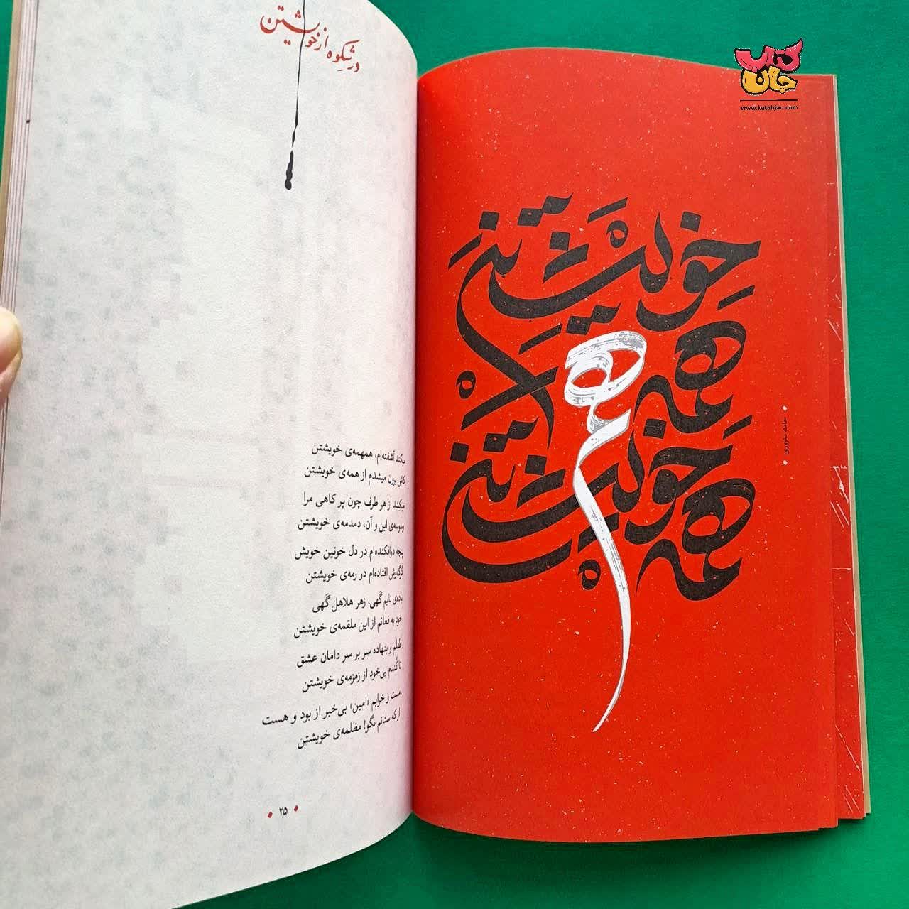 کتاب از دفتر شعر امین