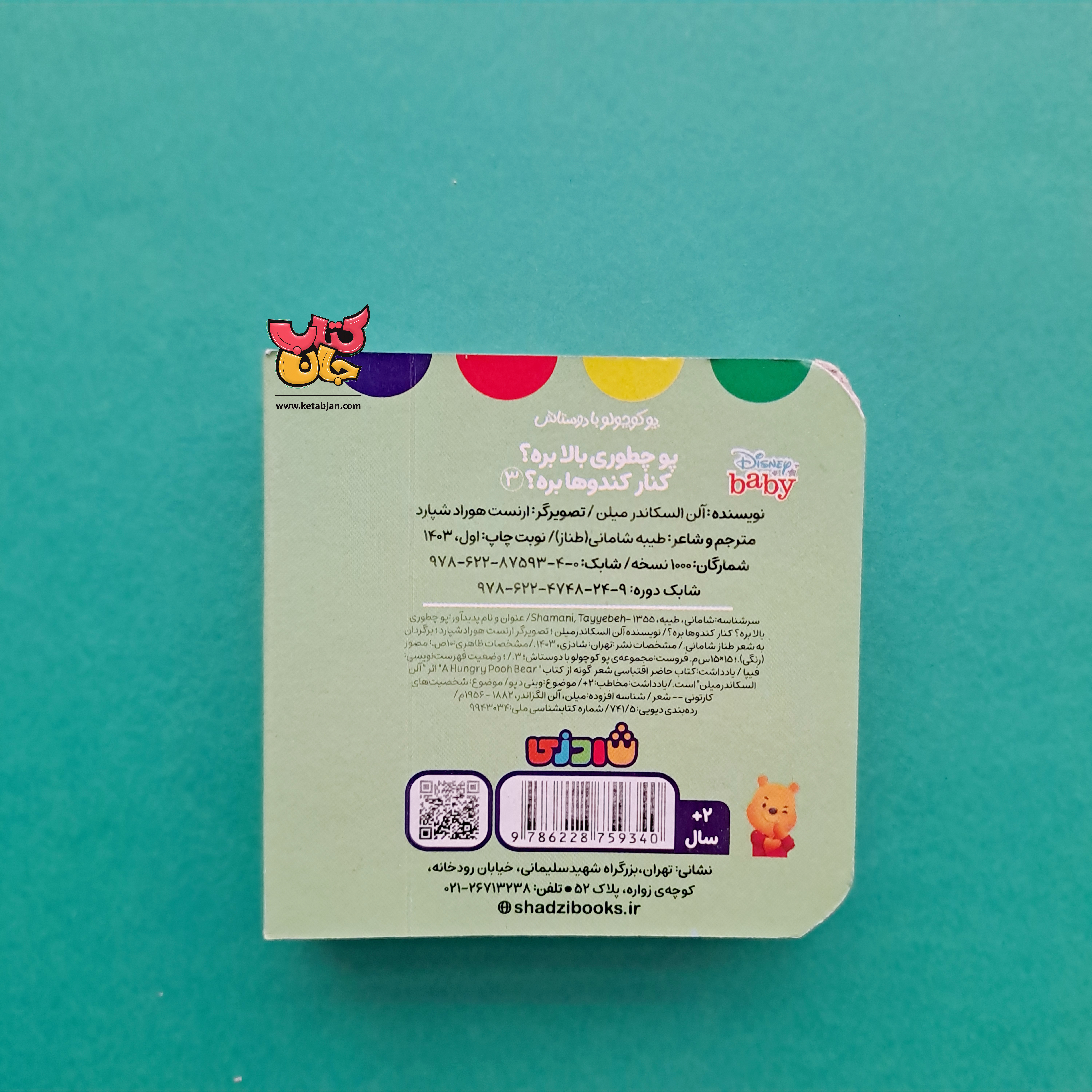 کتاب پو چطوری بالا بره؟کنار کندوها بره؟(از مجموعه پوکوچولو با دوستاش 3)