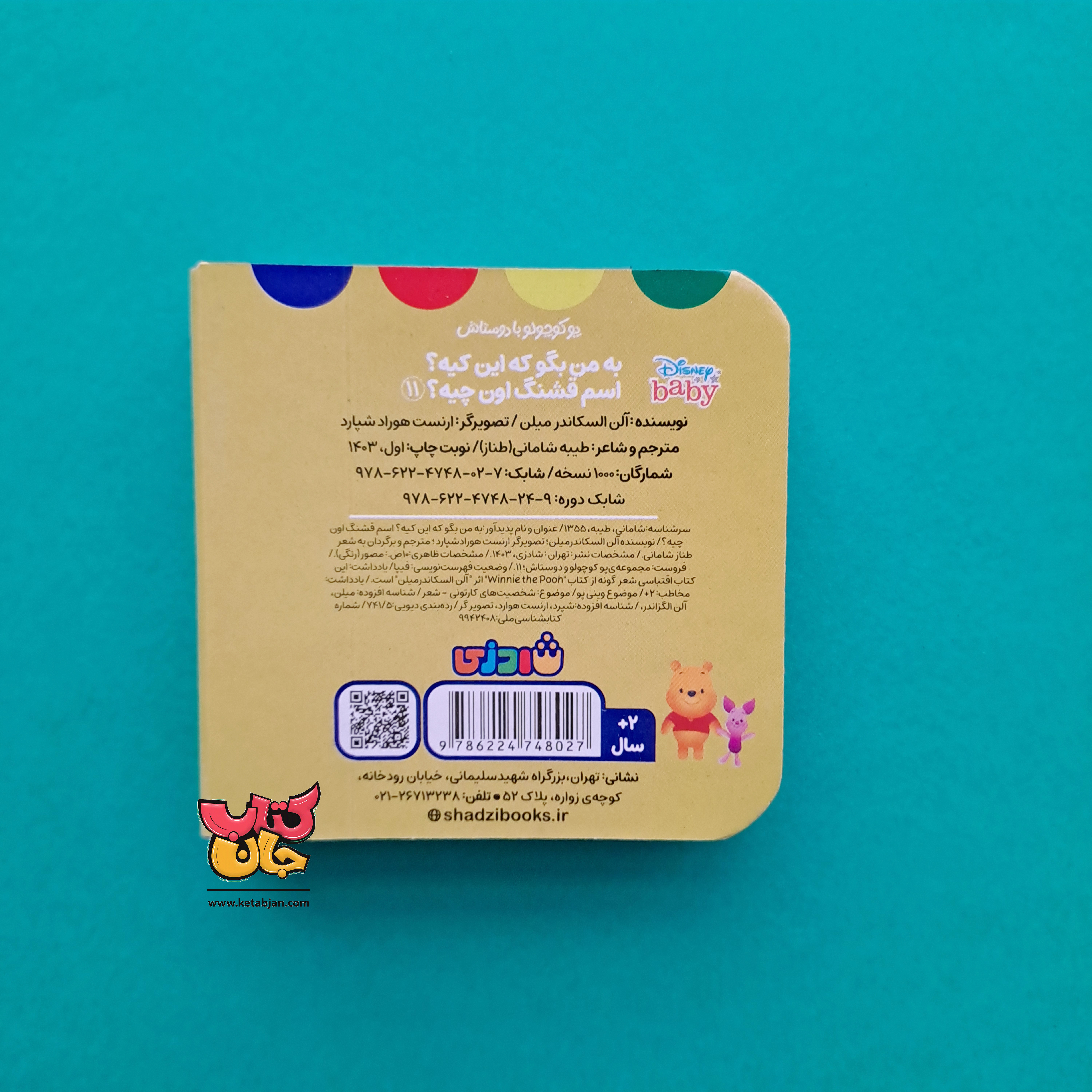 کتاب به من بگو که این کیه؟اسم قشنگ اون چیه؟(از مجموعه پو کوچولو با دوستاش 11)