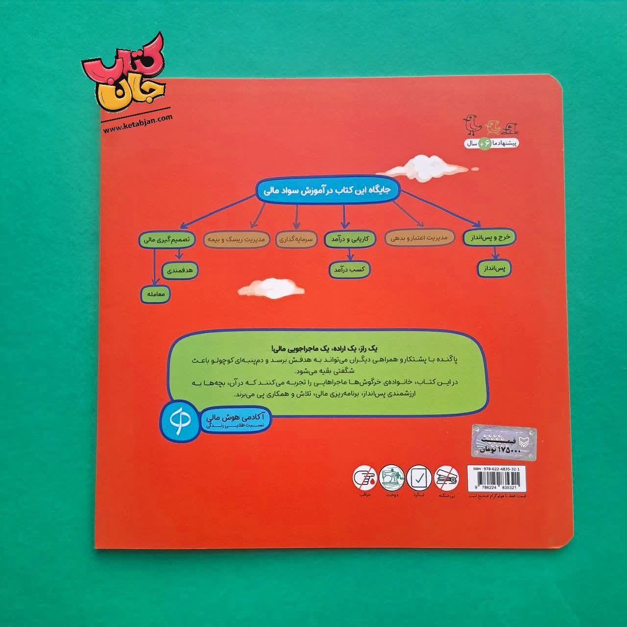 کتاب راز دم پنبه ای ( از مجموعه داستان های سواد مالی )