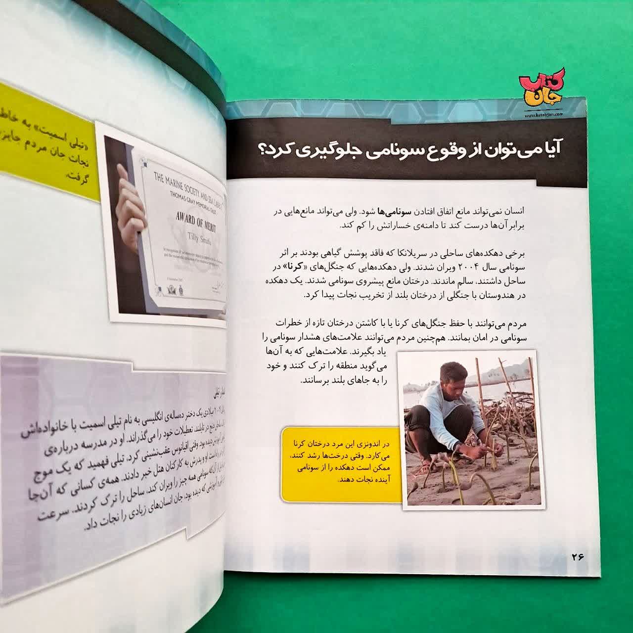 کتاب چگونه یک زمین لرزه تبدیل به سونامی می شود از مجموعه چگونه روی   میدهد 