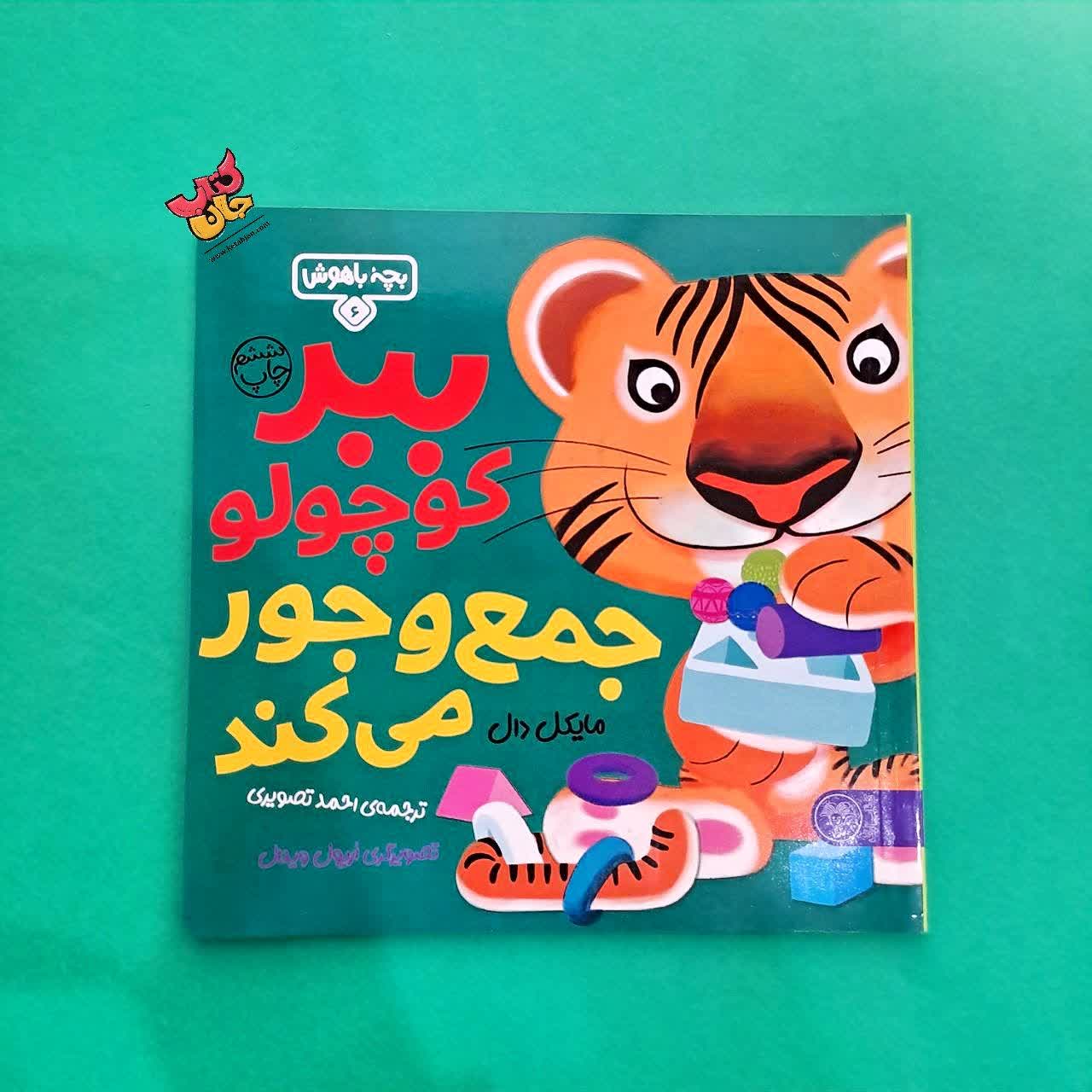 کتاب ببر کوچولو جمع و جور میکنه از مجموعه بچه ی باهوش 6
