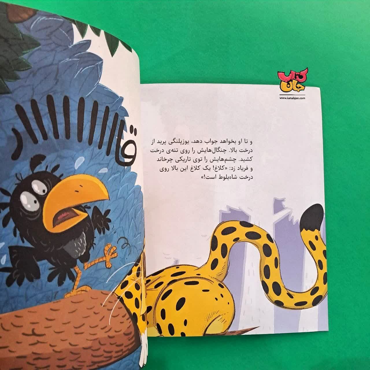 کتاب قانون جنگل تمشک های وحشی از مجموعه قصه های رنگین کمان 4